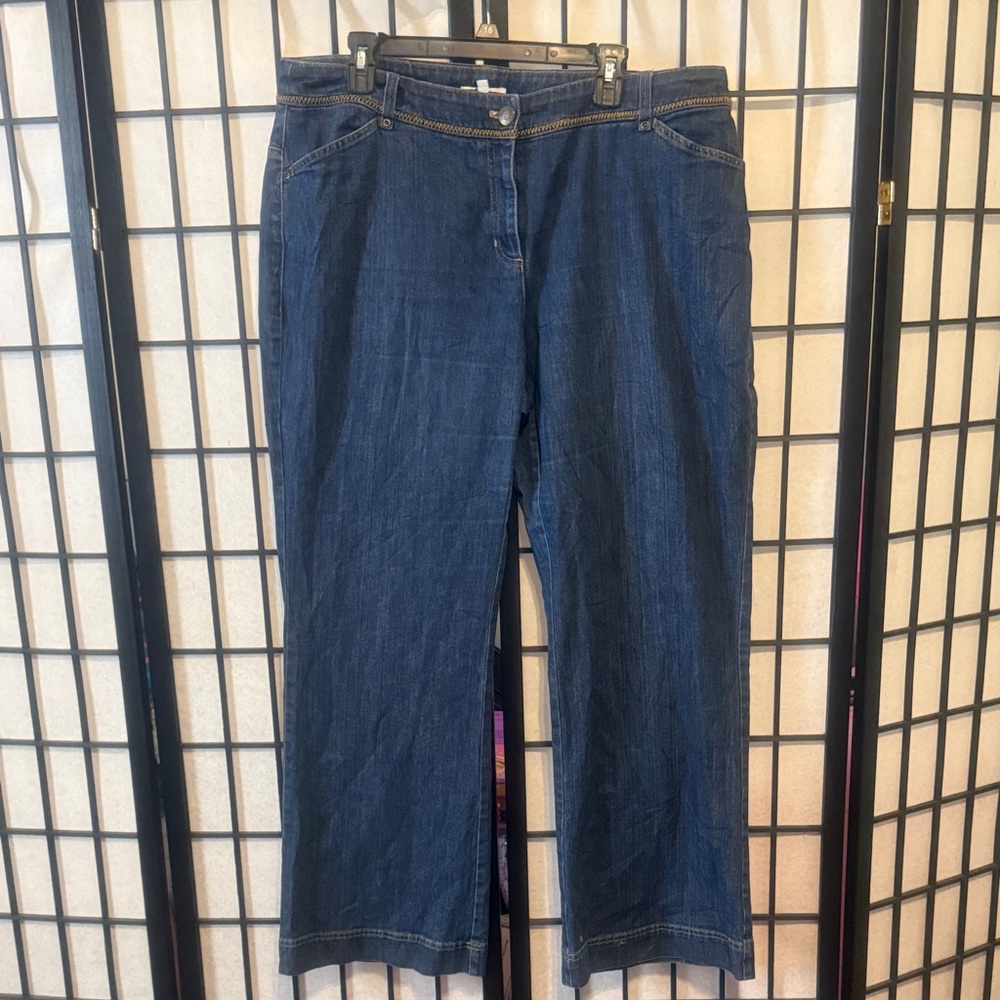 Jones New York Indigo Boot Cut Jeans
